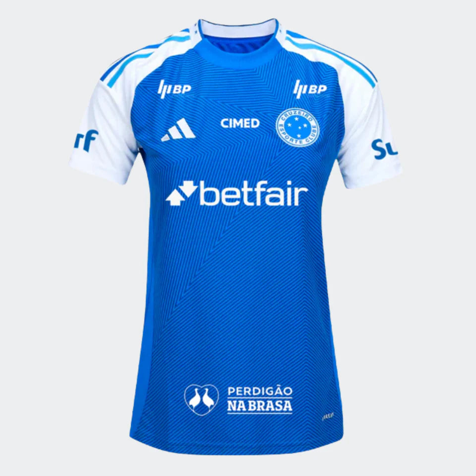 Camisa Feminina Cruzeiro Home 2025