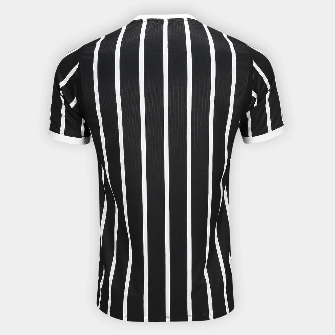 Camisa Corinthians II 26/27 Nike - Patch campeão CDB - Preto+Branco