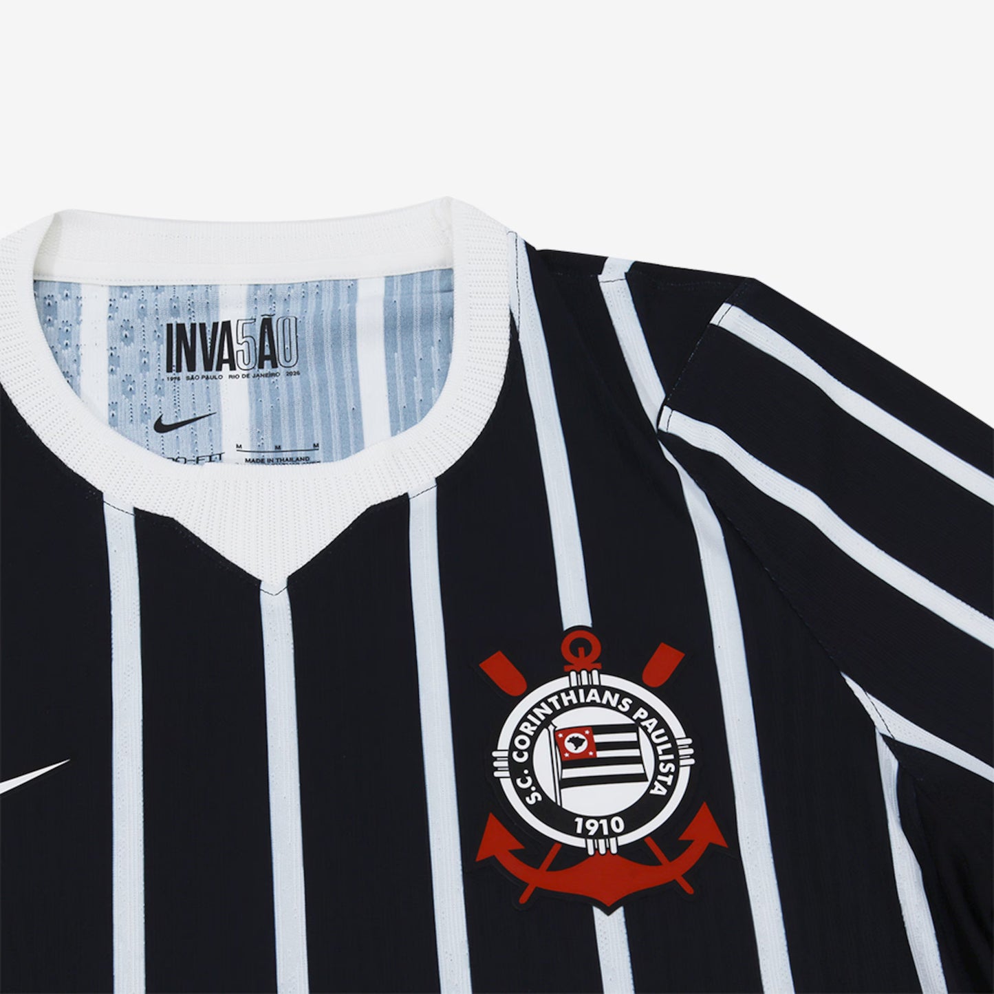 Camisa Corinthians II 26/27 s/n Jogador Nike Masculina - Preto+Branco