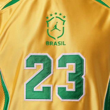 Camiseta Brasil Jordan Manga Longa Goalie Masculina