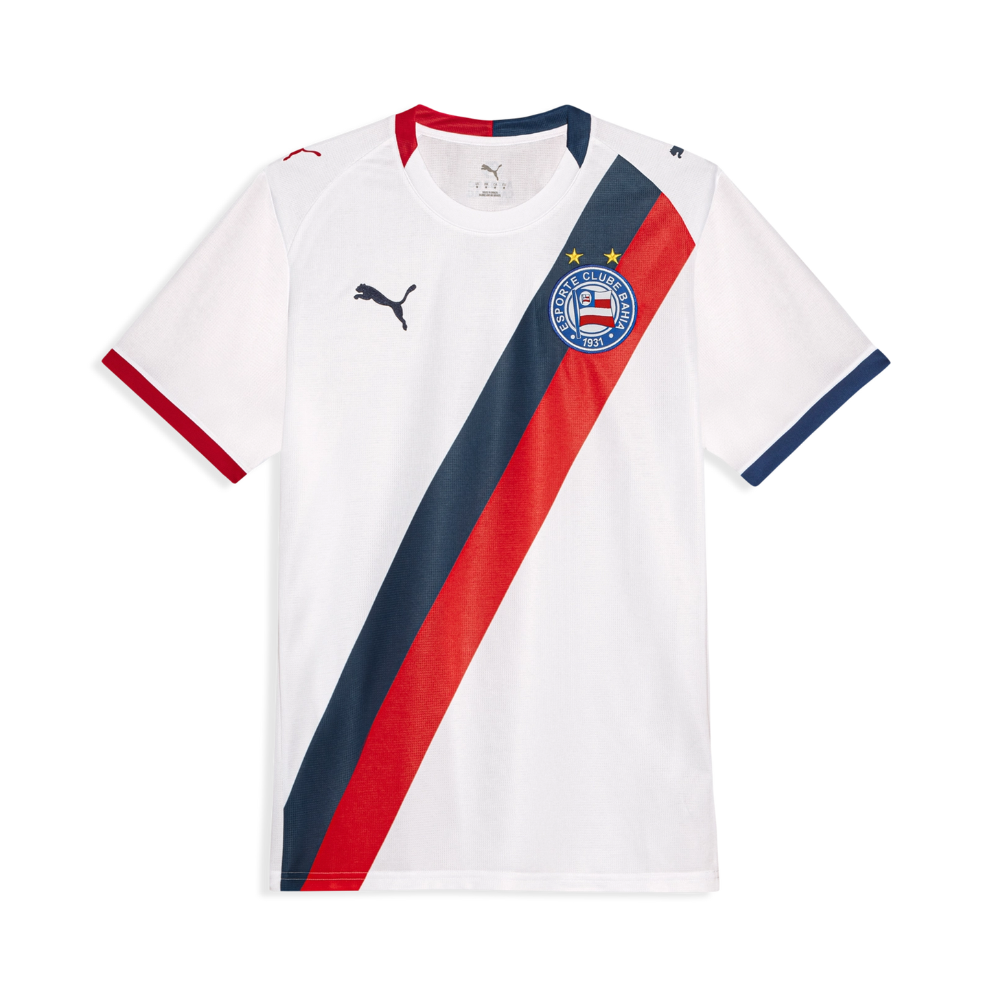 Camisa Torcedor 1 2026 Esporte Clube Bahia Puma Branca Masculina
