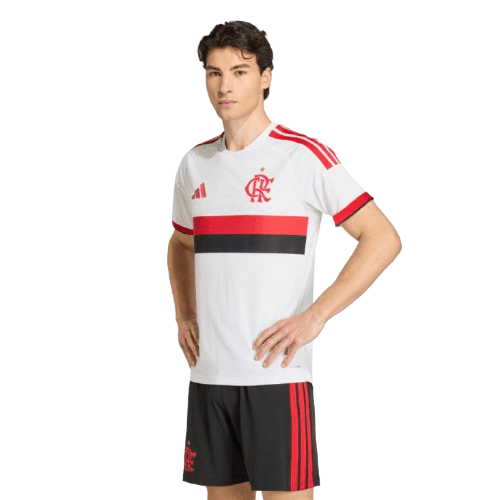 Camisa Flamengo Jogo 1 Branco 2026 Jogador