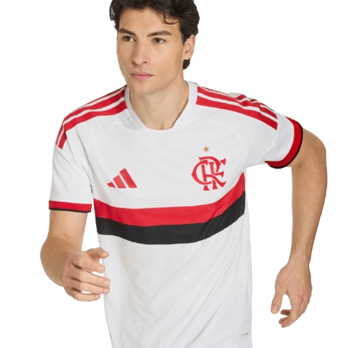Camisa Flamengo Jogo 1 Branco 2026 Jogador