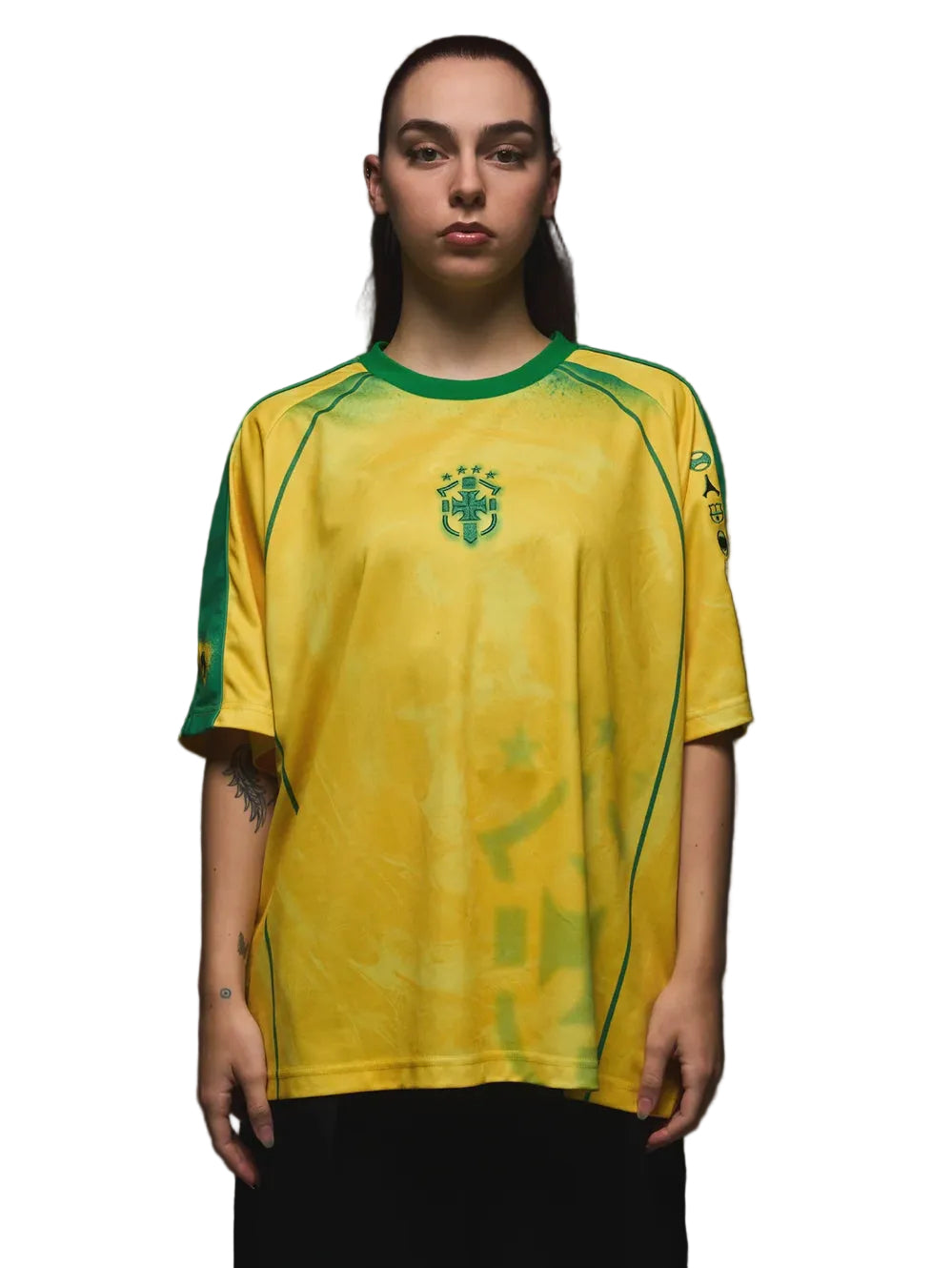Camisa Retrô "do Dinho" Toda a  carreira do Bruxo R10 - em uma única camisa.
