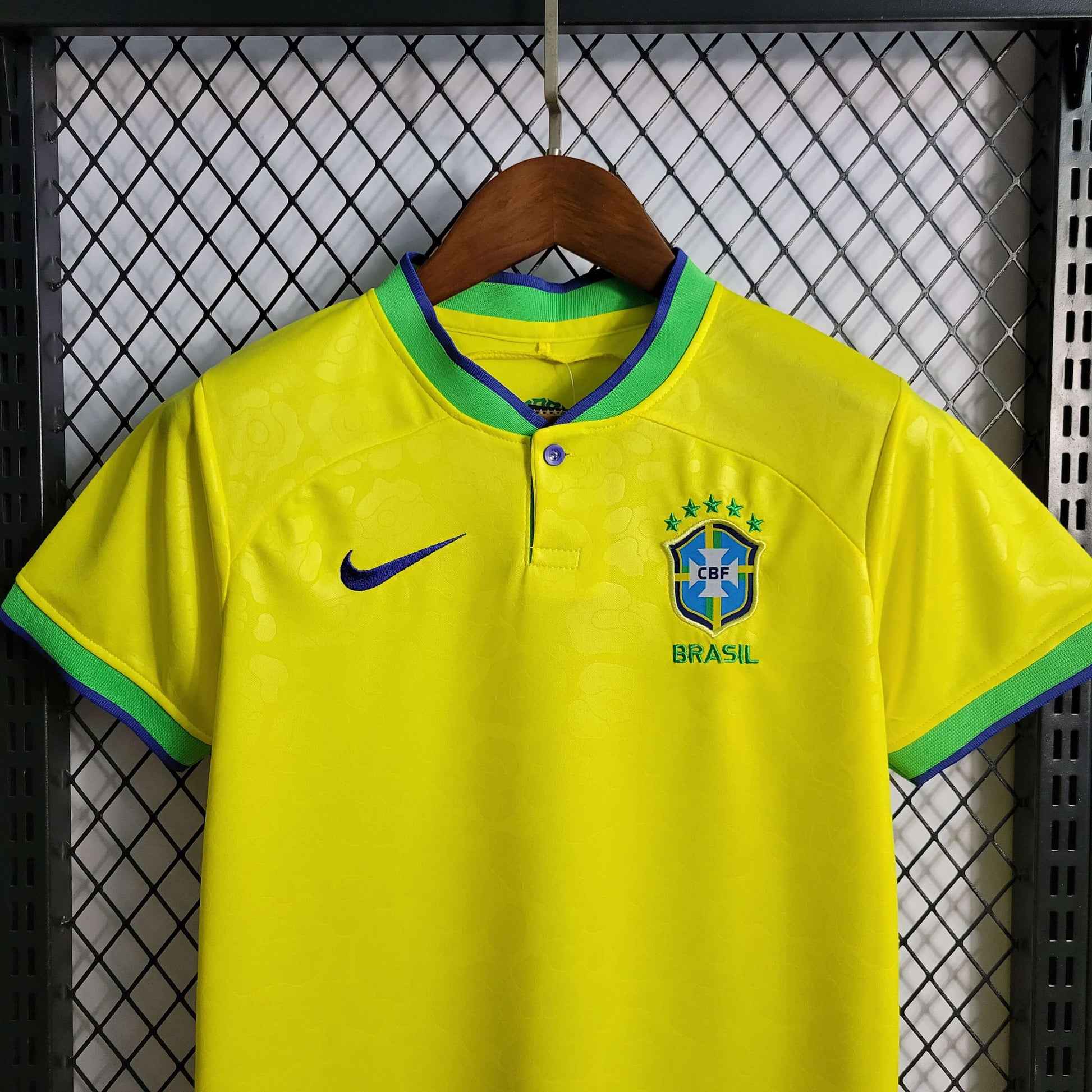 Conjunto Infantil Brasil 2022/23 - Home Torcedor PRO - ResPeita Sports