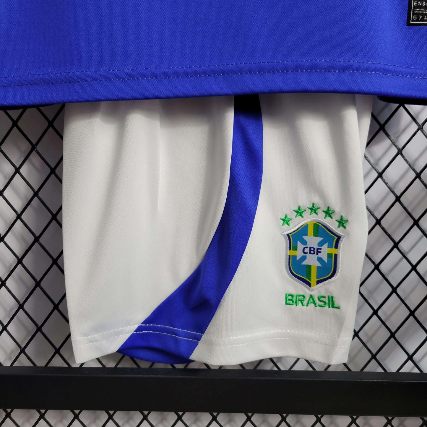 Conjunto Infantil Brasil 2022/23 - Away Torcedor PRO - ResPeita Sports