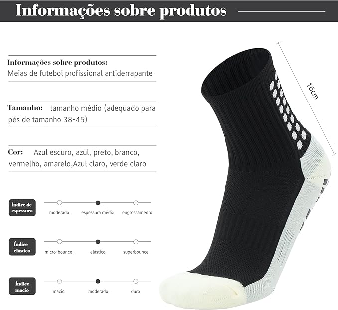 Meia Pro Socks Profissionais (UM PAR)
