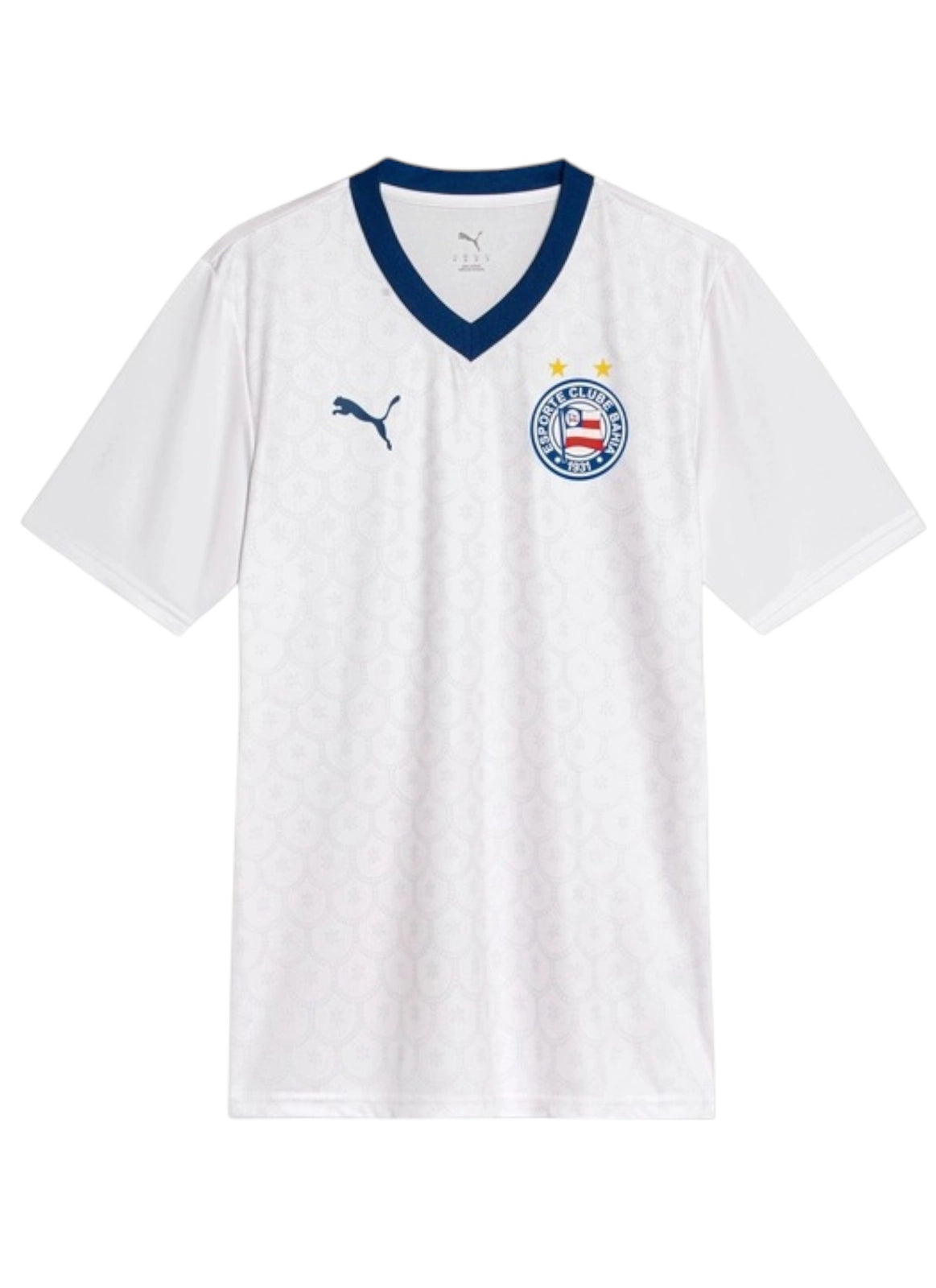Camisa Estádio 1 2025 Bahia Puma Branca Masculina