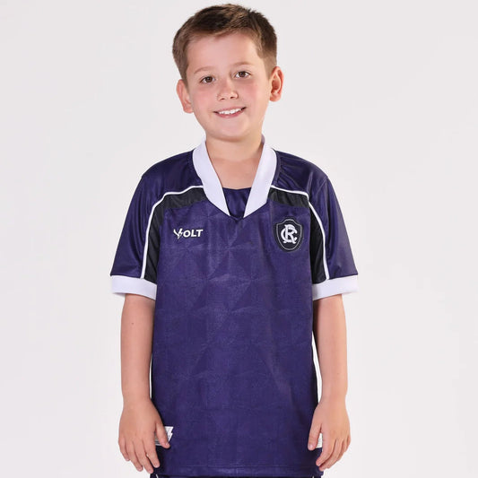 Camisa Infantil Remo Jogo 3 – Roxo Açaí