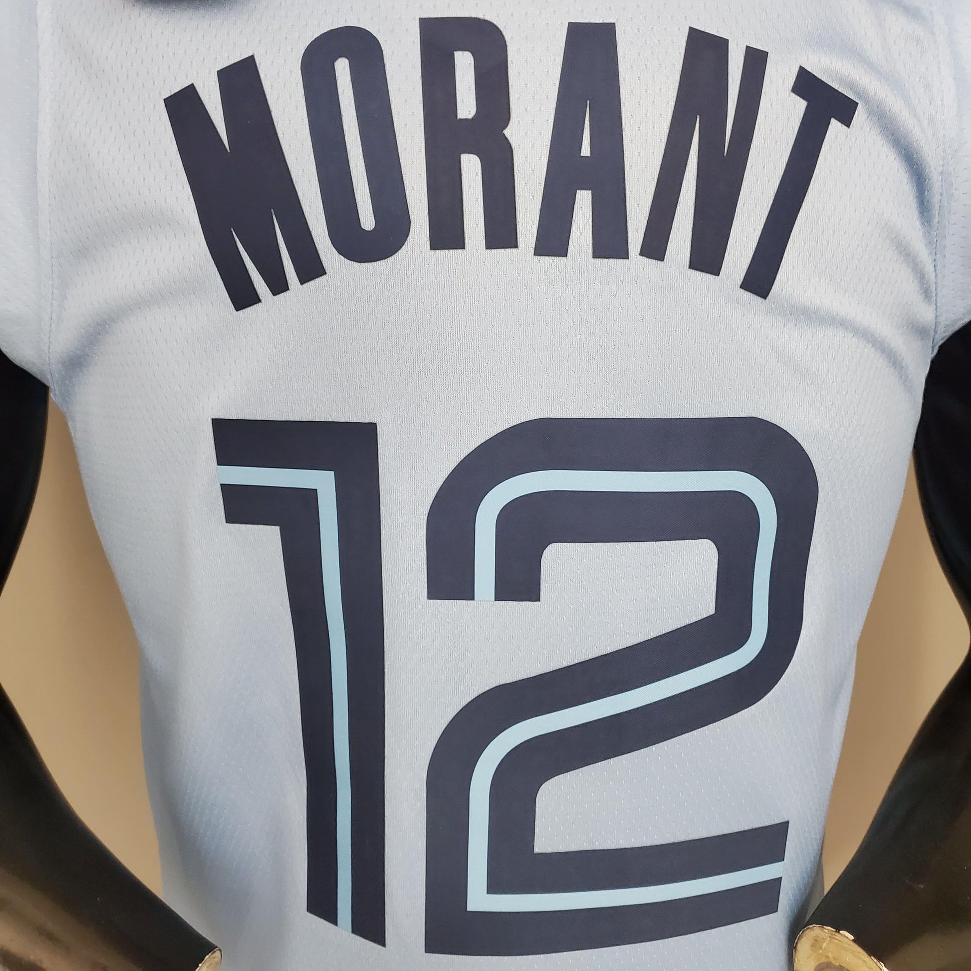 Regata NBA Memphis Grizzlies - Ja Morant #12 Light Blue - ResPeita Sports