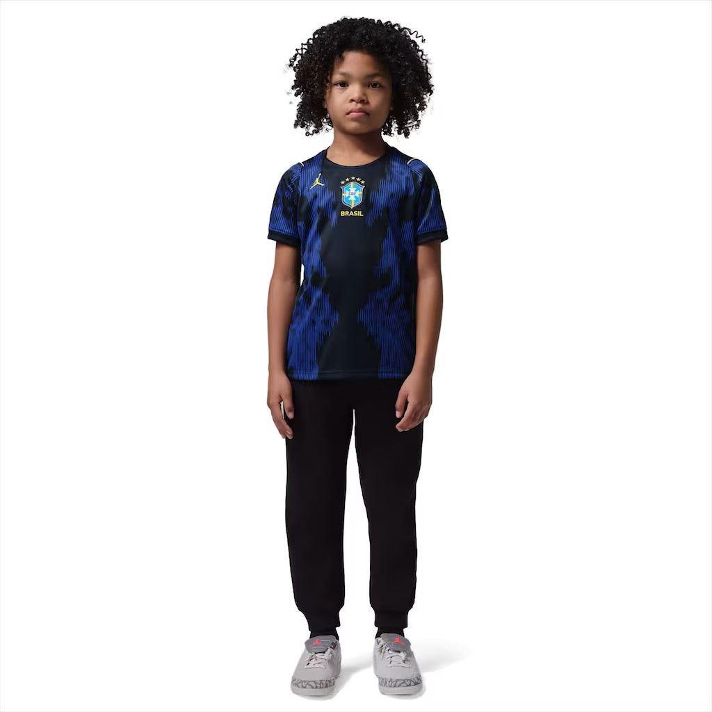 Camisa Brasil Jordan II 2026/27 Torcedor Pro Criança