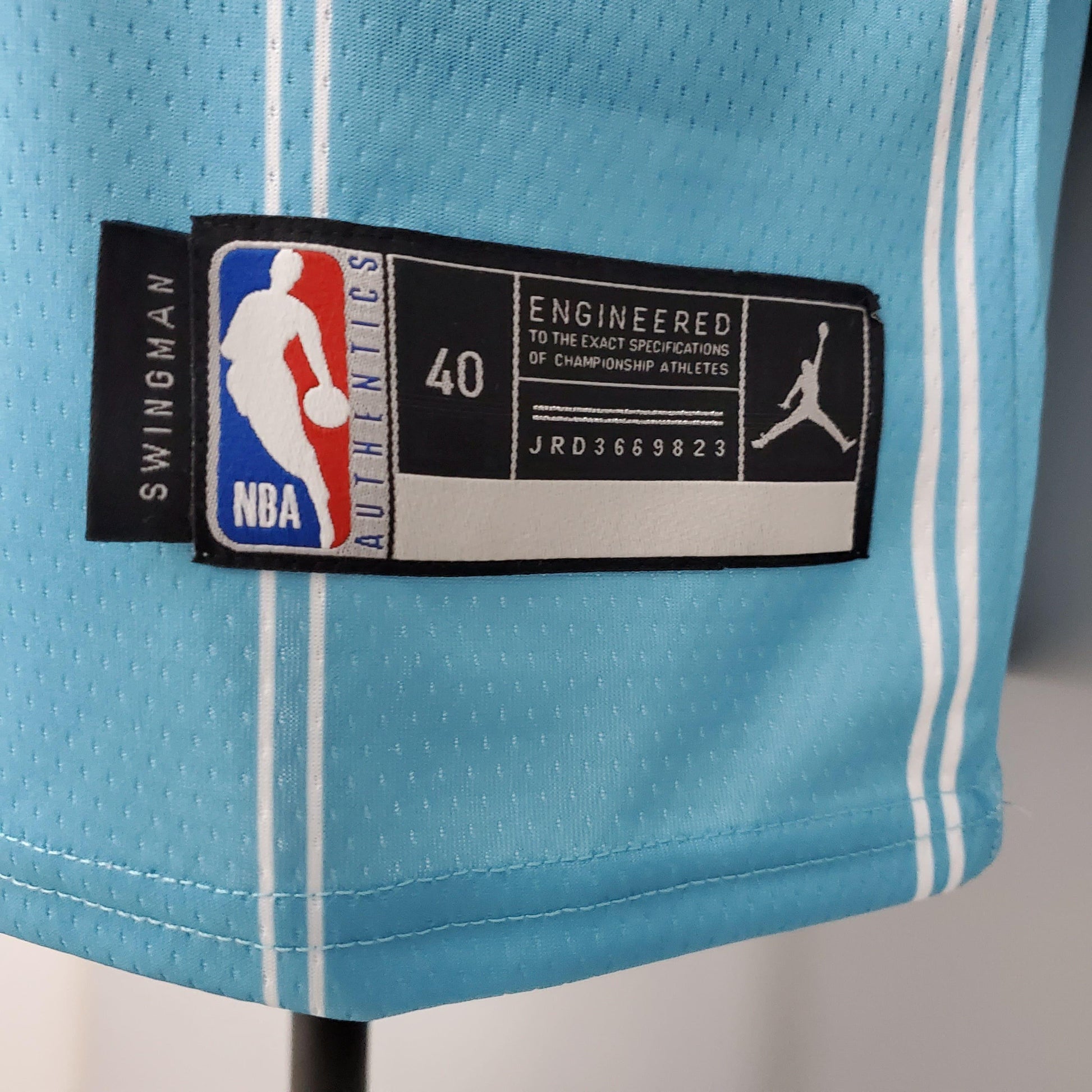 Regata NBA Charlotte Hornets - LaMello Ball #2 Blue - ResPeita Sports