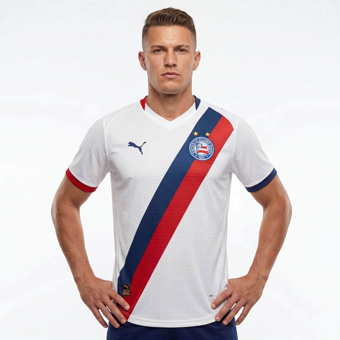 Camisa Jogador 1 2026 Esporte Clube Bahia Puma Branca Masculina