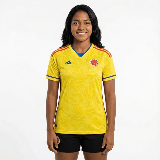 Camisa Colômbia I 2026/2027 Torcedora Feminina