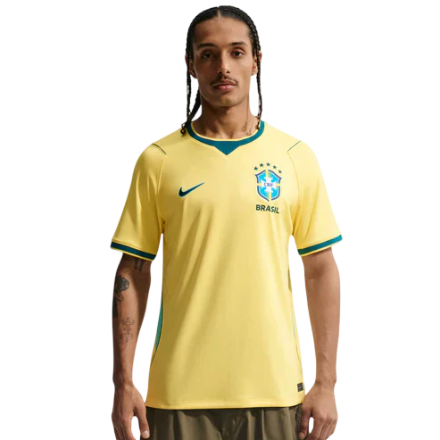 Kit Casal 2 Camisas Brasil Home 26/27 Nike Torcedor