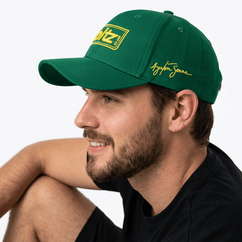 Boné Voltz Club X Ayrton Senna - Verde Brasil