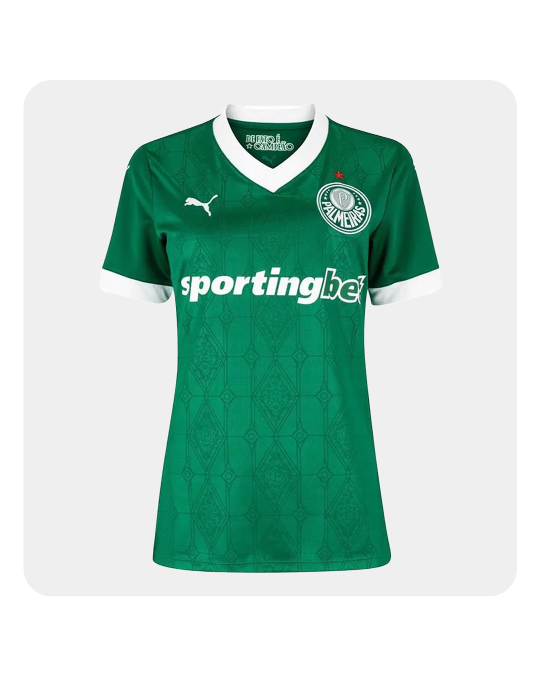 Camisa Feminina SE Palmeiras 2025/26 Home