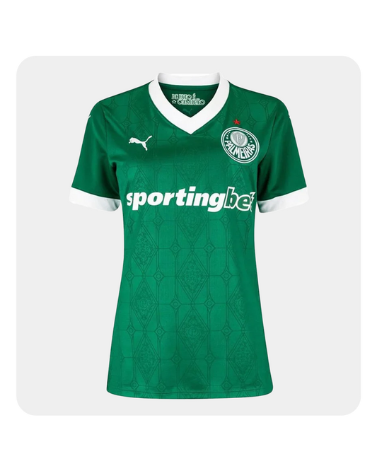 Camisa Feminina SE Palmeiras 2025/26 Home